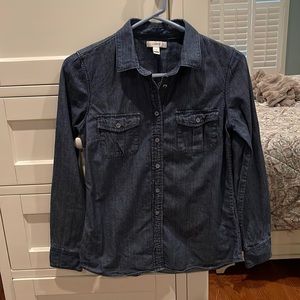 J. Crew women’s denim shirt